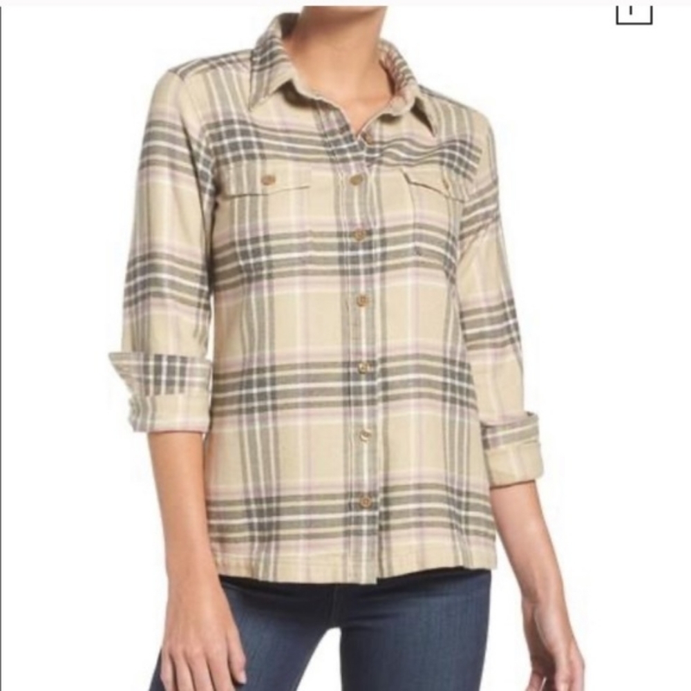 PATAGONIA Fjord Mojave plaid shirt M
